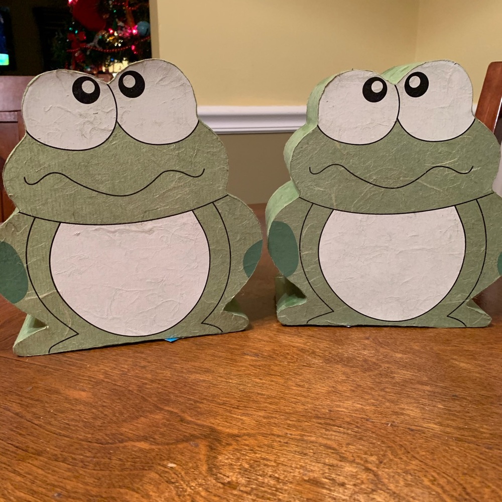 Paper Light Frog Lamps